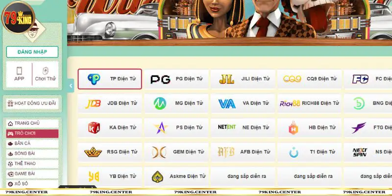 Game slot nổ hũ hấp dẫn tại 79King